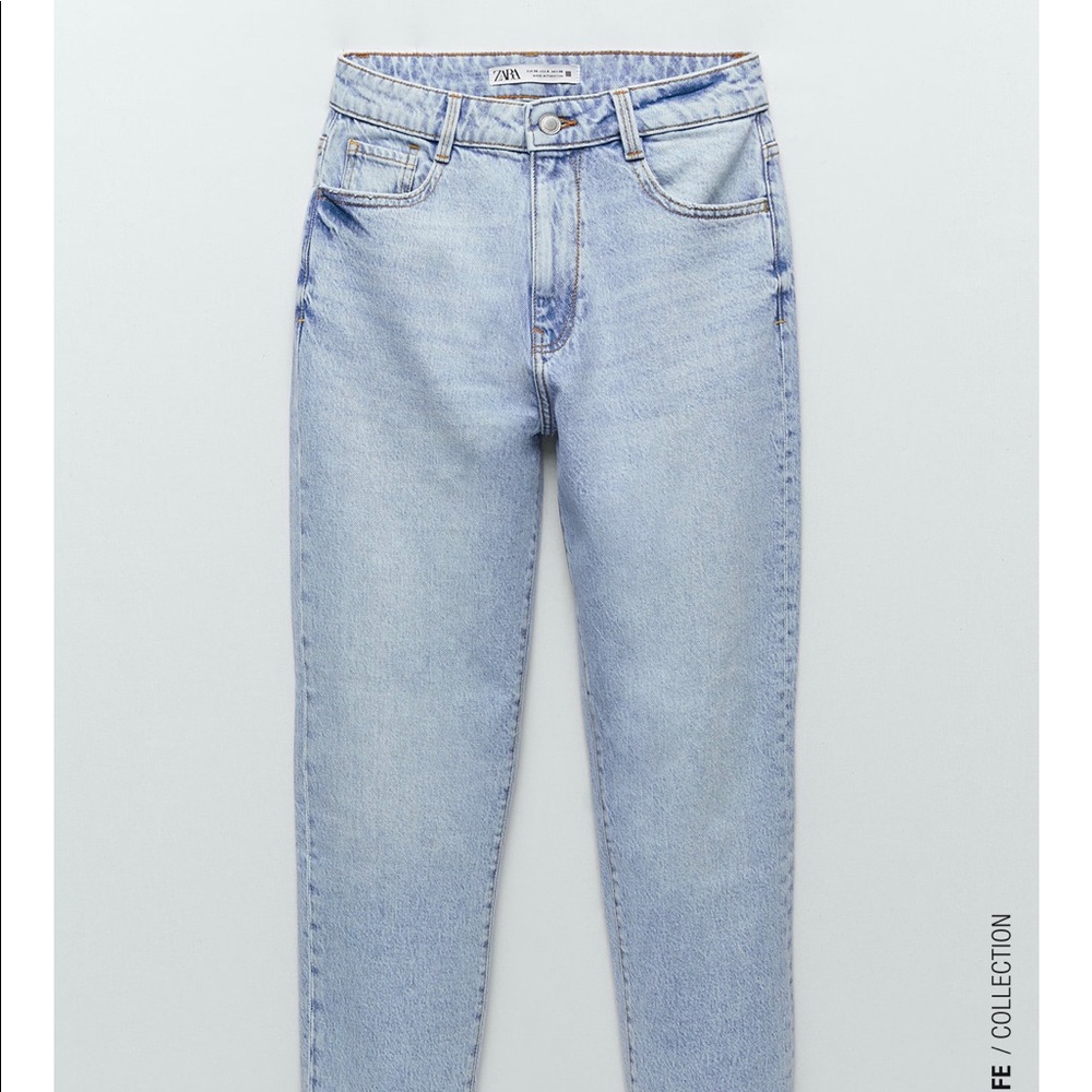 Zara Mom Slim Fit Jeans